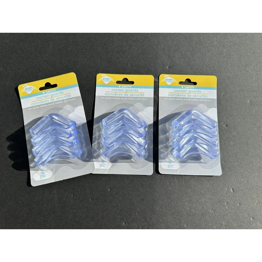 New 12 Pcs for Glass or Wood Tables Protector, Corner Guards for Baby~ US Seller